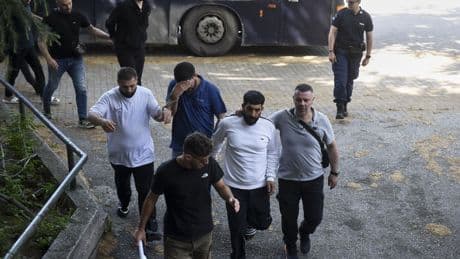 Turkish nationals appear in Greek court after shooting incident with police in Thessaloniki