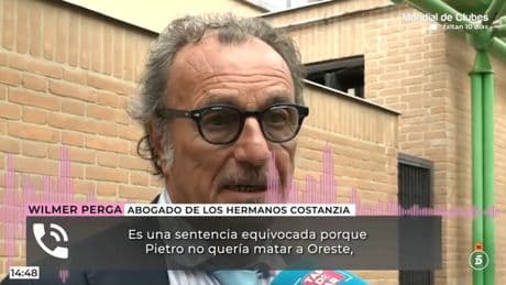 El abogado de Rocco y Pietro Costanzia: &quot;Es una pena injusta,han querido dar una sentencia ejemplar&quot;