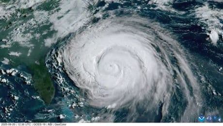Hurricane Erin is heading to the UK – here’s how it will impact us