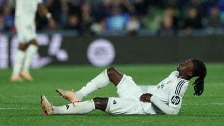 Fin de saison compromise pour Eduardo Camavinga, victime d’une rupture du tendon de l’adducteur gauche