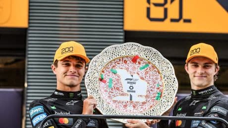 Strijd om wereldtitel tussen Oscar Piastri en Lando Norris moet nog ontbranden: ’Maar ze gaan elkaar niet van de baan rijden’