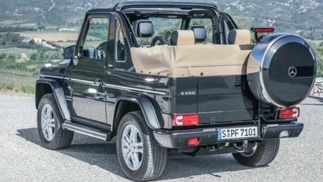 Mercedes Classe G Cabrio, il ritorno della versione scoperta. Un post su Instagram annuncia l'arrivo