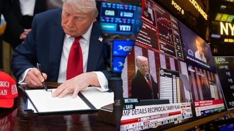 Trump wagers US economy in high-stakes tariff gamble at 100-day mark