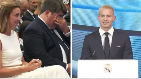 Franco Mastantuono'nun babası gözyaşlarına boğuldu