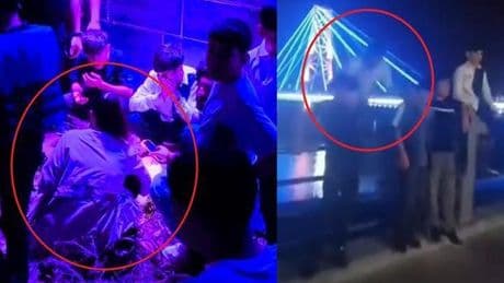 Arkadaşlarıyla fotoğraf çekerken 5 metreden düştü