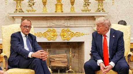 Briten sorgen sich wegen Merz' Videokonferenz: Trump bloß nicht „nerven“
