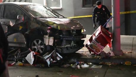 Hollywood crash latest: Officials say driver is being treated for gunshot wound after at least 20 are injured