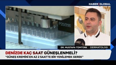 Denizde en fazla kaç saat güneşlenmeli?