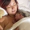Kiss of life: Mother was saved from dying from sepsis during childbirth after partner noticed something wrong when they locked lips