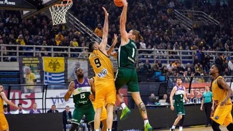 Estas son las cifras de la semifinal de la BCL entre AEK y Unicaja