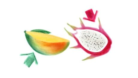 Mango oder Drachenfrucht?