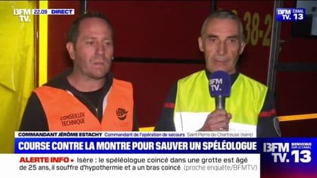 Isère: un spéléologue est toujours coincé dans une grotte, les deux autres ont pu être secourus