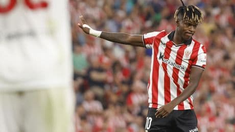 El Athletic derrota al Sevilla en San Mamés con un gran Nico Williams
