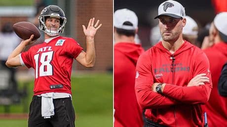 NFL star Kirk Cousins remains in limbo as Falcons weigh trading their $27m BACKUP quarterback