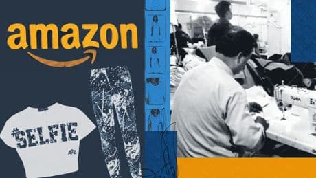Amazon accused of selling ‘slave-labour’ fashion on its website