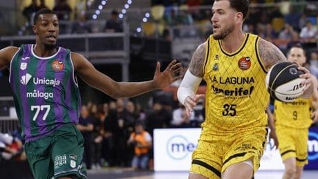El Unicaja se lleva otro ajustado episodio de la rivalidad con el Tenerife