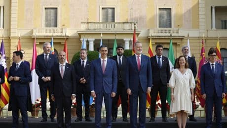 Un foro utilizado para dividir