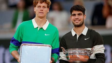 Carlos Alcaraz vs Jannik Sinner Wimbledon final time, how to watch, head-to-head and odds