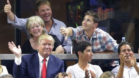 Präsident Trump bei Herren-Finale der US Open erwartet