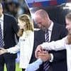 People praise 'fabulous' mystery girl who broke royal protocol with Prince William on Euros podium - as her identity is finally revealed