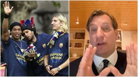 Maxi López, sin filtros sobre los secretos del vestuario del Barça de Rijkaard: "Yo tenía un cuarto en casa de Ronaldinho"