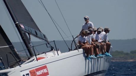 Felipe VI participa en la Copa del Rey de Mapfre de vela