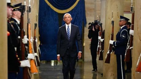 Obama warns America is ‘dangerously close’ to moving away from democracy