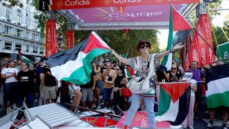 Le Tour d’Espagne a “servi de vitrine à la tragédie palestinienne”