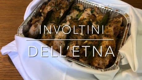 La ricetta video: involtini dell’Etna