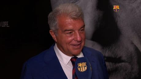 Laporta habla de toda la actualidad del Barça: &quot;El Camp Nou está precioso&quot;