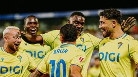 1-1: Brian Ocampo rescata un punto para el Cádiz ante el Leganés