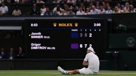 Vriendin troost Grigor Dimitrov na dramatische Wimbledon-exit met lieve woordjes