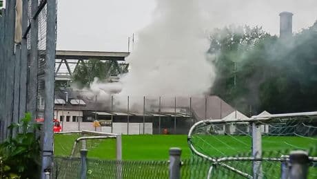 Schneller Einsatz: Brand in Sportvereinsgebäude in Bad Cannstatt