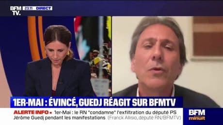 Jérôme Guedj exfiltré du cortège parisien: le député socialiste dénonce "les crétins décérébrés qui viennent attaquer et celles et ceux qui les arment par leurs mots"