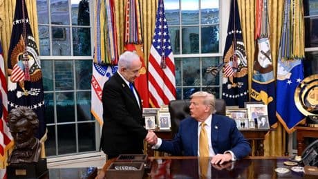 Netanyahu, decidido a "lograr todos sus objetivos" en Gaza tras su segunda y última reunión con Trump en la Casa Blanca