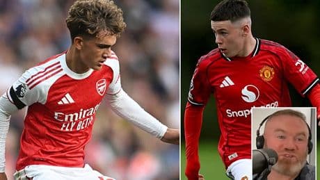 Wayne Rooney reveals what his son Kai said about playing against Max Dowman - after Arsenal wonderkid made dazzling Premier League debut