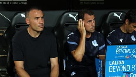 Sergio tomó varias primeras decisiones en Mestalla