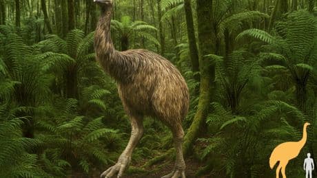 Scientists try to bring 12-foot tall giant bird back from 600-year extinction