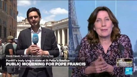 Over 20,000 gather at the Vatican to pay respects to Pope Francis
