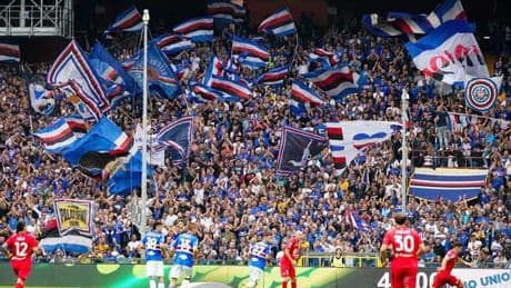 La Sampdoria desciende a la tercera división por primera vez en su historia