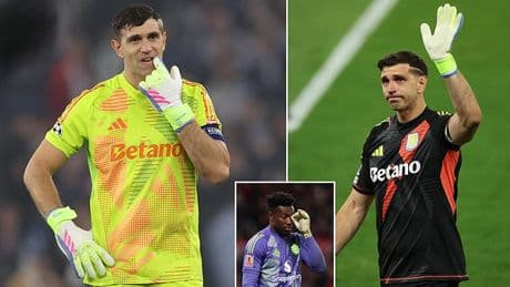 Man United tipped to swoop for Emi Martinez as Aston Villa goalkeeper remains open to leaving club this summer - with LaLiga club also interested in the World Cup winner