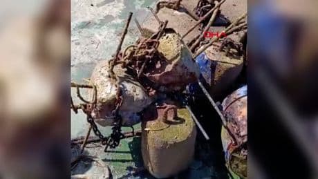 Bodrum’da denizden 50 ton katı atık çıkartıldı