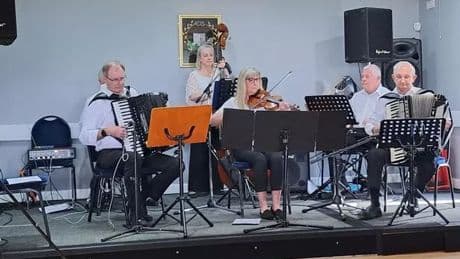 Castle Douglas Accordion and Fiddle Club's final meeting of the season was a great success