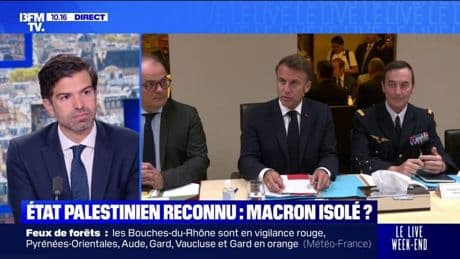 Reconnaissance de l'État palestinien: "Ce serait un précédent hallucinant qu'un pays démocratique reconnaisse un État dirigé par une organisation classée terroriste", estime Jonas Haddad (LR)