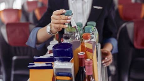 Flight attendant begs Brits to stop ordering fizzy drinks on planes