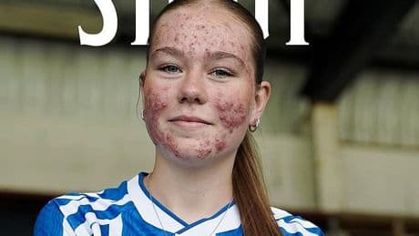 Now THAT'S how to shut the trolls up! Skye Stout, 16, scores her first goal for Kilmarnock with stunning free-kick just days after horrific online abuse