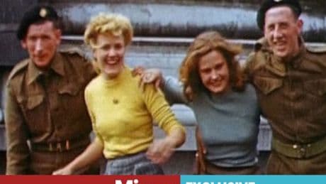 Tragic truth behind famous smiles in VE Day photo beamed around the world