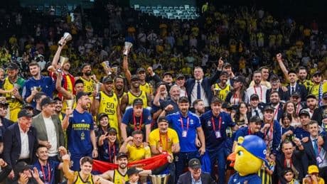TFF'den Fenerbahçe Beko'ya kutlama!