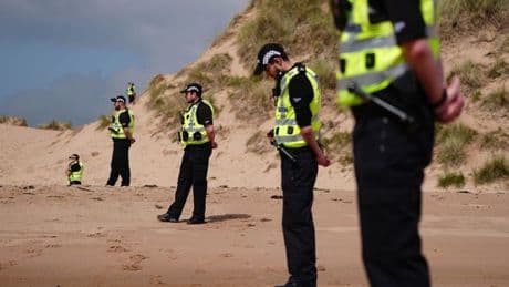 Balmedie beach shut down for Donald Trump golf visit as part of massive security operation
