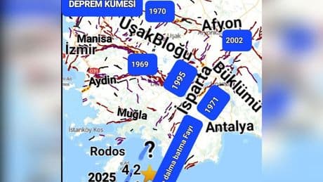 6 il için deprem uyarısı | Stres birikiyor